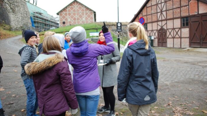 Arkitekturvandring i kvadraturen